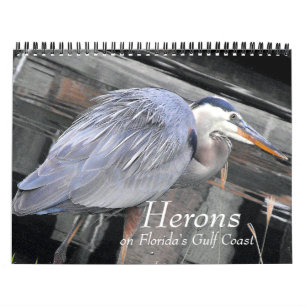 Calendrier Mural Herons grands et petits