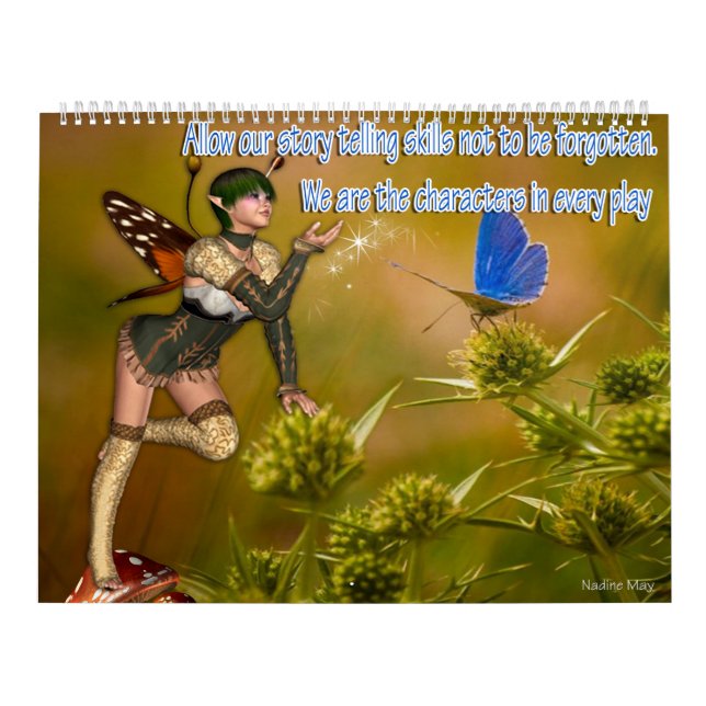 Calendrier Mural Histoire de l'Imaginaire (Protection)