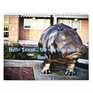 Calendrier Mural Hutto le Texas… la seule ville avec un H…