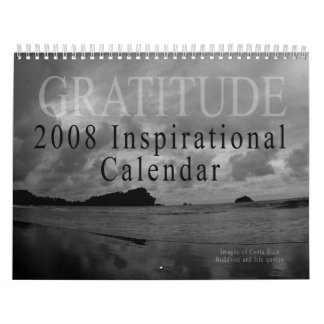 Calendrier Mural Inpirational/calendrier bouddhiste