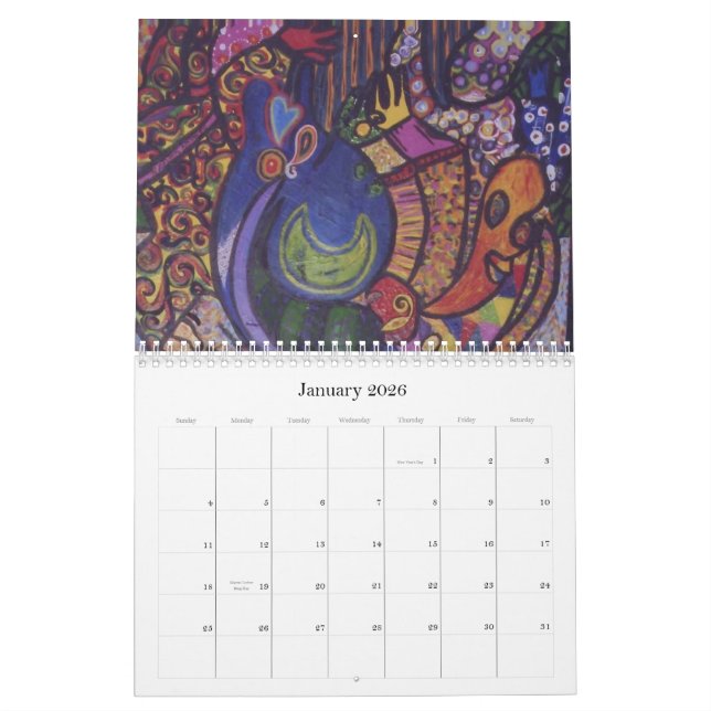 CALENDRIER MURAL INSPIRATIONS 2009 (Jan 2026)