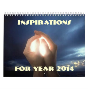 Calendrier Mural Inspirations 2013 foi motivationnelle spirituelle