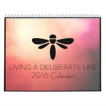 Calendrier mural inspiré - 2016