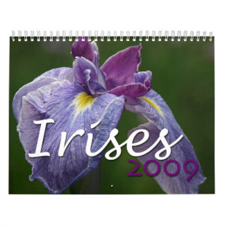 Calendrier Mural Iris 2009