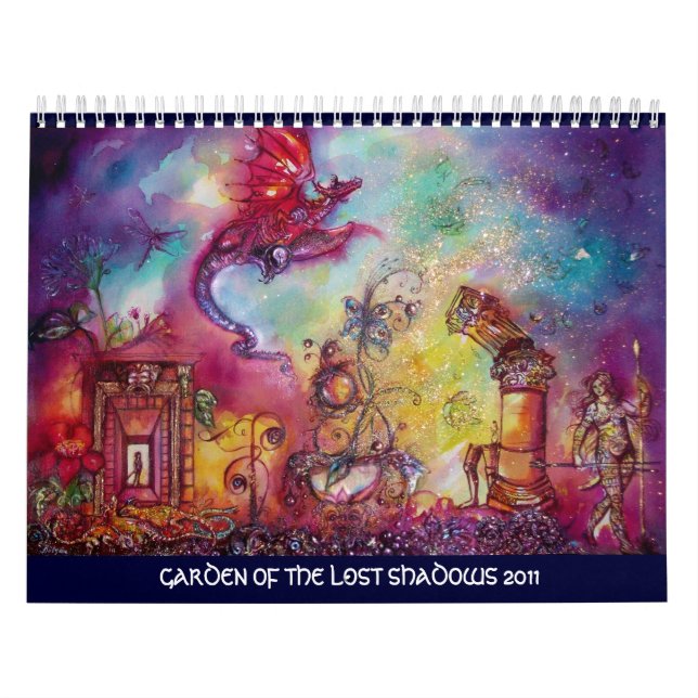 CALENDRIER MURAL JARDIN DES OMBRES PERDUES - 2011 (Protection)