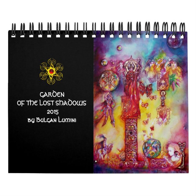 CALENDRIER MURAL JARDIN DES OMBRES PERDUES FAERY & BUTTERFLIES 2015 (Protection)