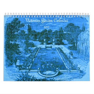 Calendrier Mural Jardin victorien
