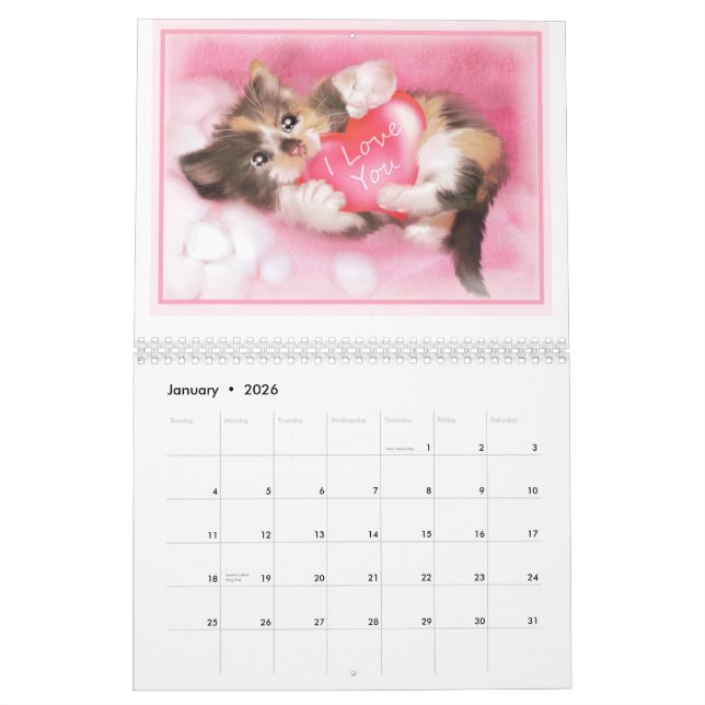 Calendrier Mural Jouer dans les marguerites, 2011 Cuties (Jan 2026)