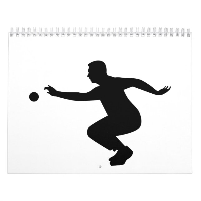Calendrier Mural Joueur de Petanque (Protection)