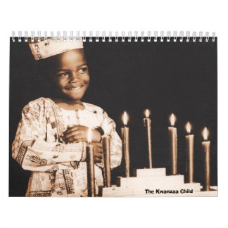 Calendrier Mural kwazaa 014, l'enfant de Kwanzaa