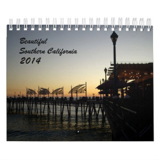 Calendrier Mural La belle Californie du sud
