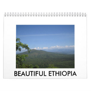 Calendrier Mural La belle Ethiopie