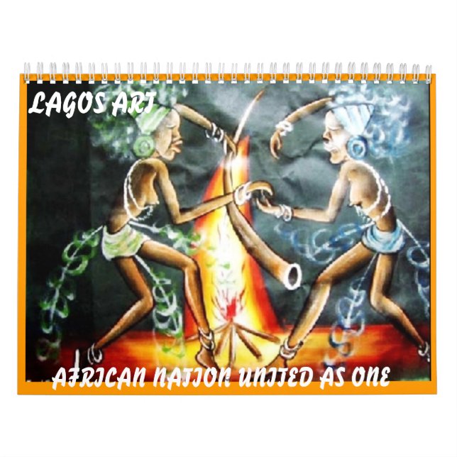 CALENDRIER MURAL LA VIE EN AFRIQUE (Protection)