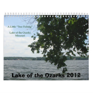 Calendrier Mural Lac de l'Ozarks 2012
