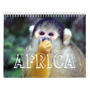 Calendrier Mural L'Afrique du Sud