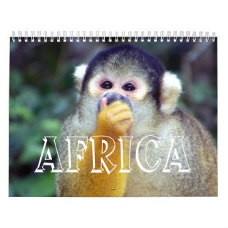 Calendrier Mural L'Afrique du Sud