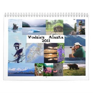 Calendrier Mural L'Alaska de Vudsie