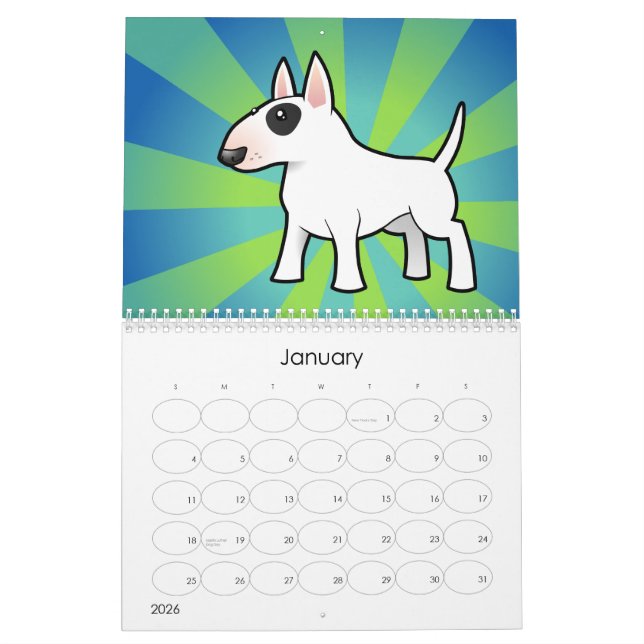 Calendrier Mural Le chien de bande dessinée multiplie 2011 (Jan 2026)