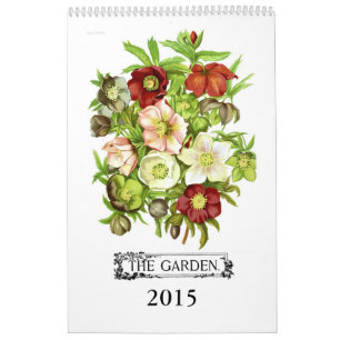 Calendrier Mural Le jardin 2015