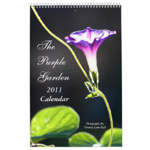 Calendrier Mural Le jardin pourpre 2011
