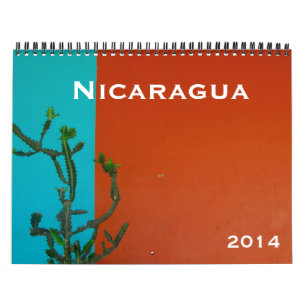 Calendrier Mural le Nicaragua 2014