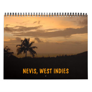 CALENDRIER MURAL LE NIÉVÈS, LES ANTILLES