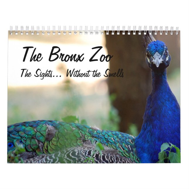 Calendrier Mural Le zoo de Bronx (Protection)