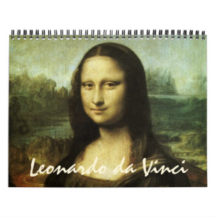 Calendrier Mural Léonard de Vinci Peintures et croquis