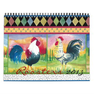 Calendrier Mural Les coqs classent 2013