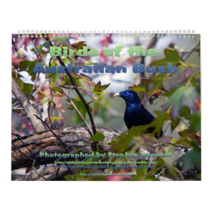 Calendrier Mural Les oiseaux de l'Australien Bush