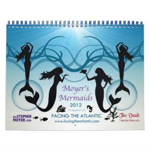 Calendrier Mural Les sirènes de Moyer Calender 2012