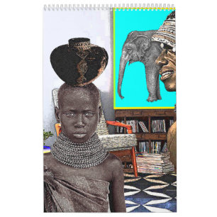 Calendrier Mural Les styles de l'Afrique