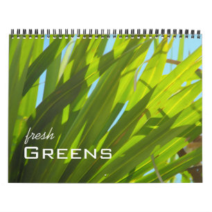 Calendrier Mural Les verts dans la nature