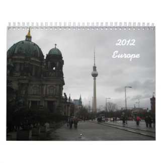 Calendrier Mural L'Europe 2012