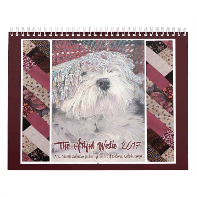 Calendrier Mural L'humoriste Westie 2017 (Protection)