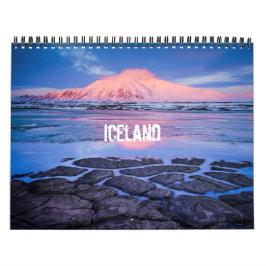 Calendrier Mural L'Islande
