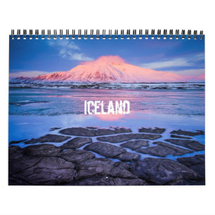 Calendrier Mural L'Islande