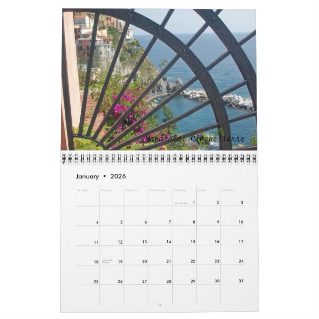 Calendrier Mural L'Italie 2010 (Jan 2026)