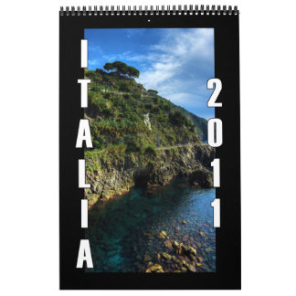 Calendrier Mural L'Italie 2011