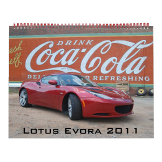 Calendrier Mural Lotus Evora 2011