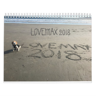 CALENDRIER MURAL LOVEMAX 2018