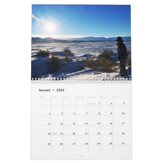 Calendrier Mural L'Utah 2012, par Peter Alfeld (Jan 2026)