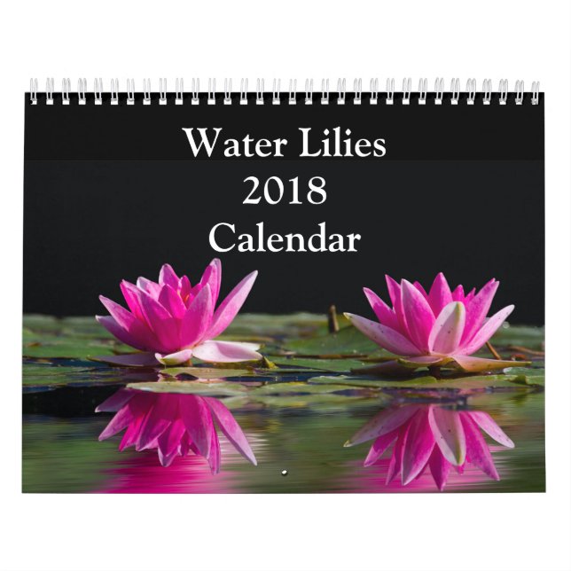 Calendrier Mural Lys d'eau 2018 (Protection)