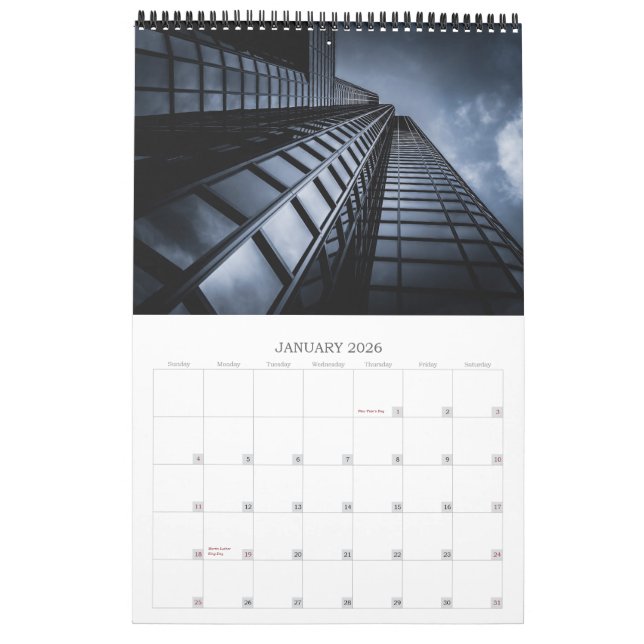 CALENDRIER MURAL M A N - M A D E (Jan 2026)