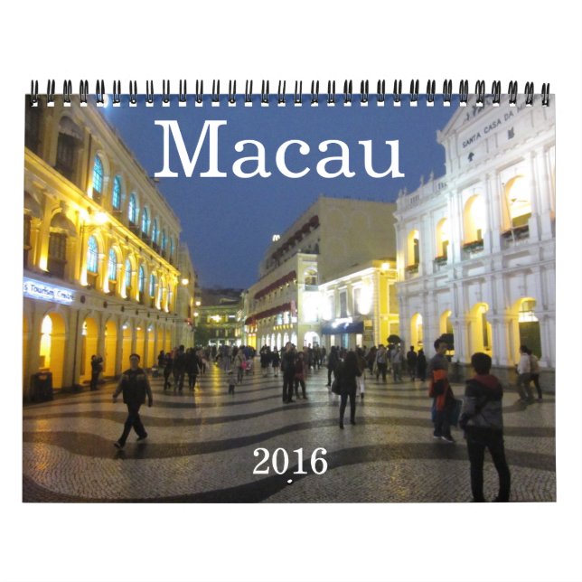 Calendrier Mural Macao 2016 (Protection)