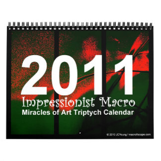 Calendrier Mural Macro de 2011 impressionnistes