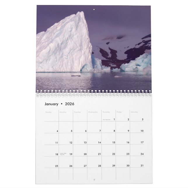 Calendrier Mural Magie du haut Arctique, 2013 (Jan 2026)