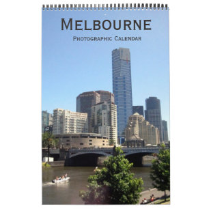 Calendrier Mural Melbourne Australie