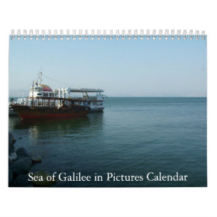 Calendrier Mural Mer de la Galilée dans les images exclusives