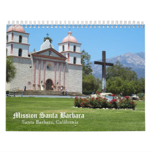 Calendrier Mural Mission Santa Barbara